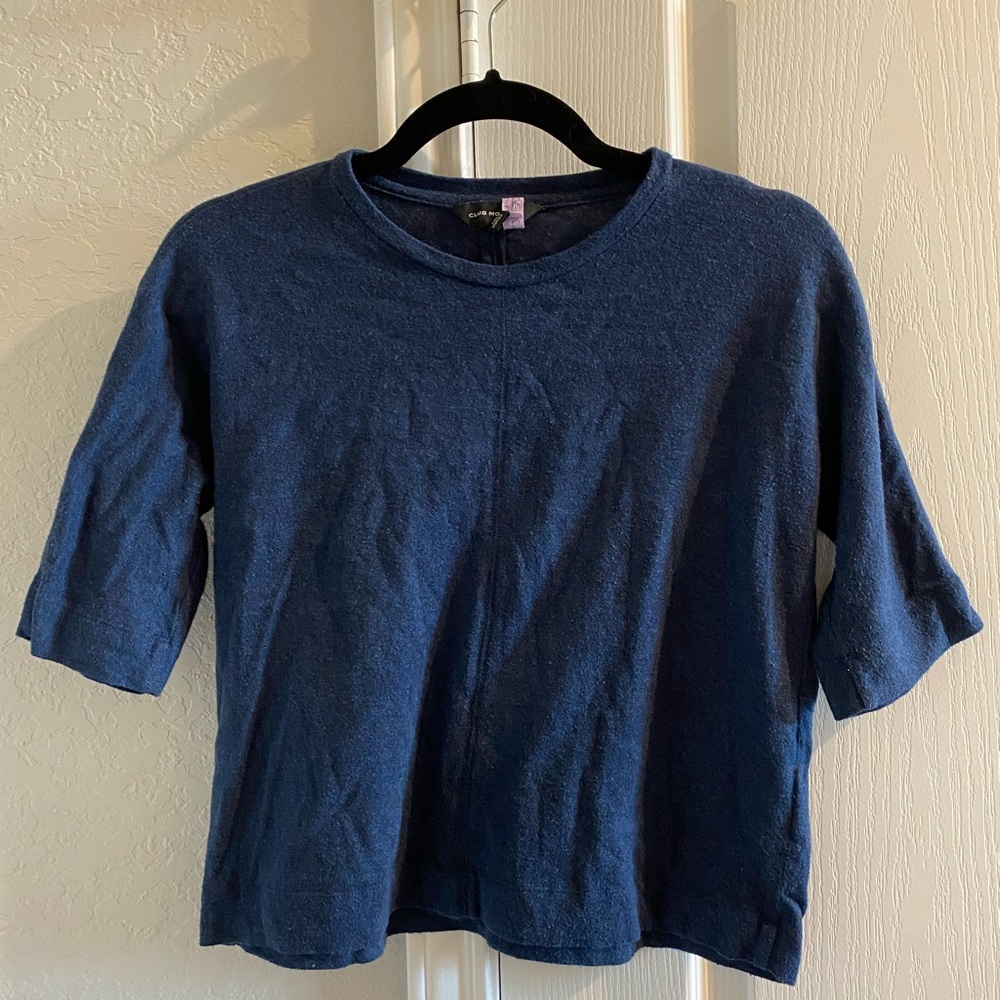 Club Monaco Navy Blue Shirt XS